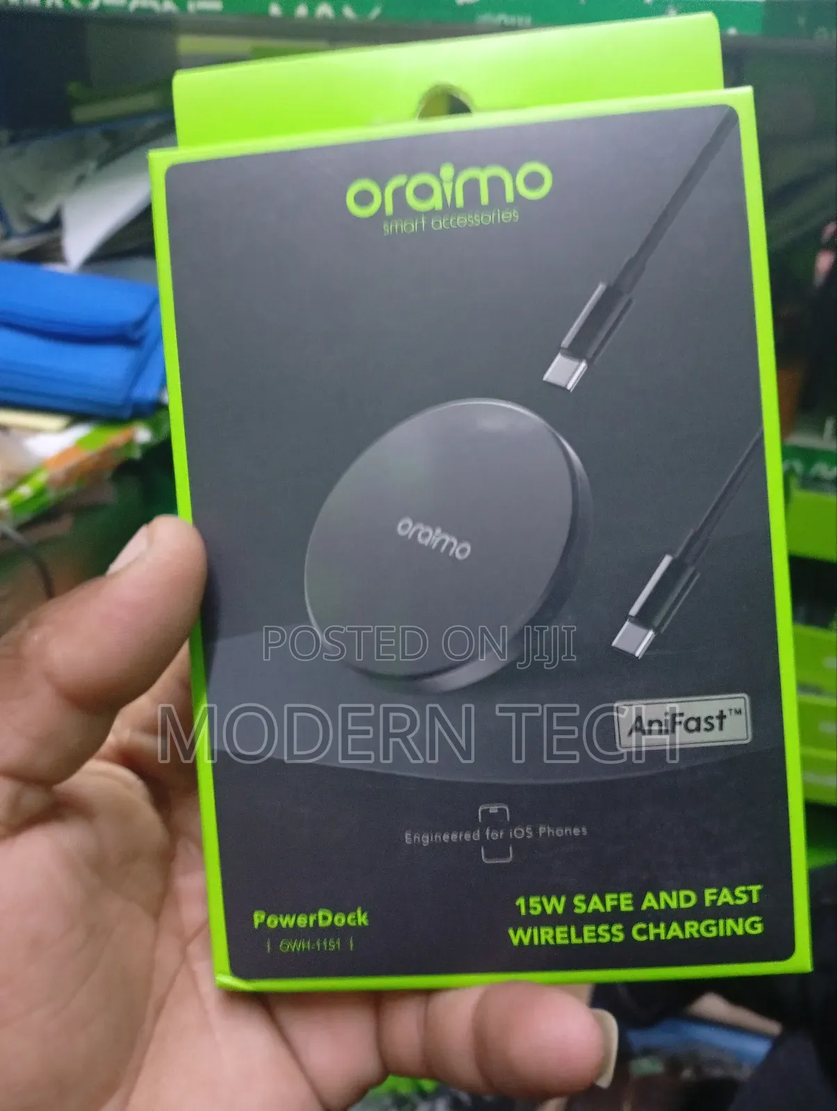 Oraimo Powerdock15w Magnetic Wireless Charging Pad Powerdock