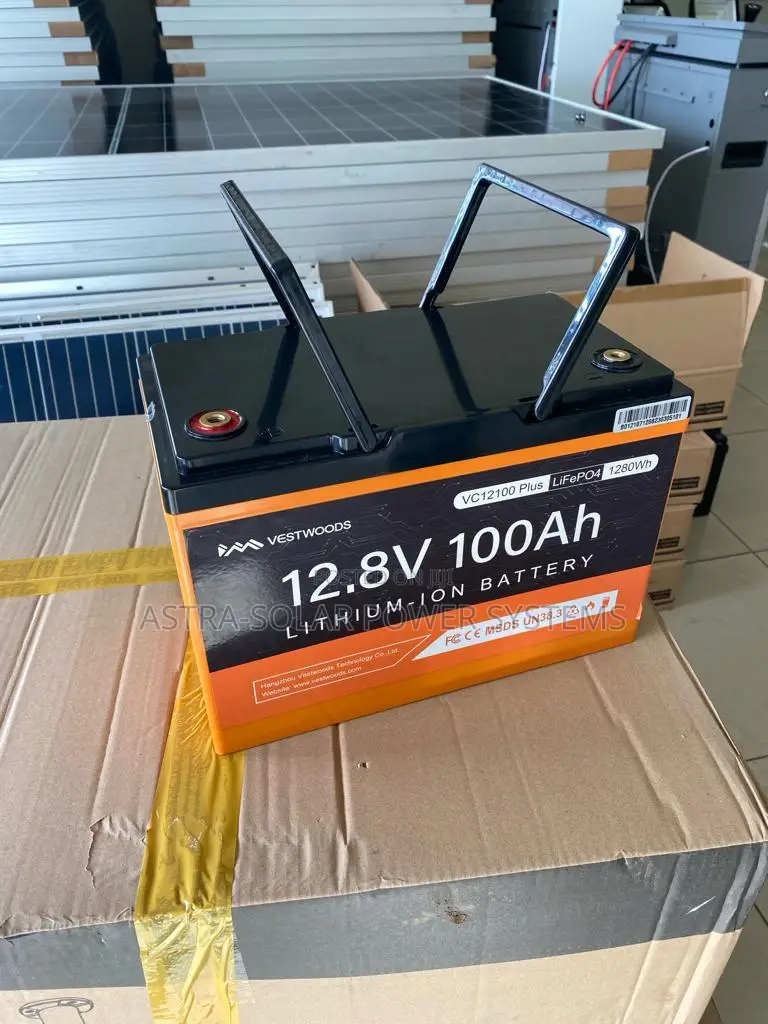Vestwoods 12.8v 100ah Lithium Ion Battery
