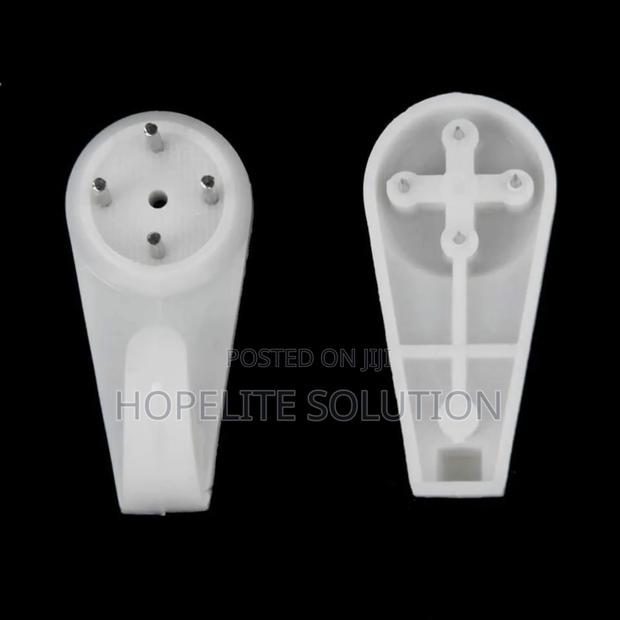 White Hook Needle Like 10pcs - thumbnail 4