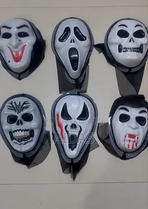 Hooded Skeleton Mask Spooky Halloween Costum For Men Women