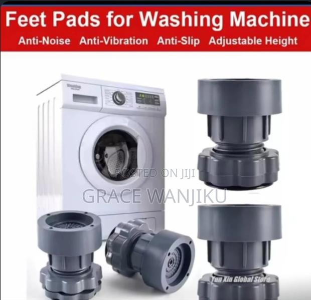 4pcs Heavy Duty Adjustable Height Washing Machine