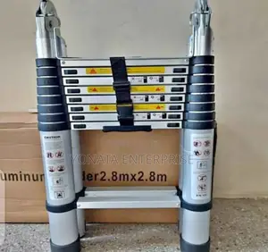 Double Function Telescopic Ladder 9+9 Steps (5.60m)