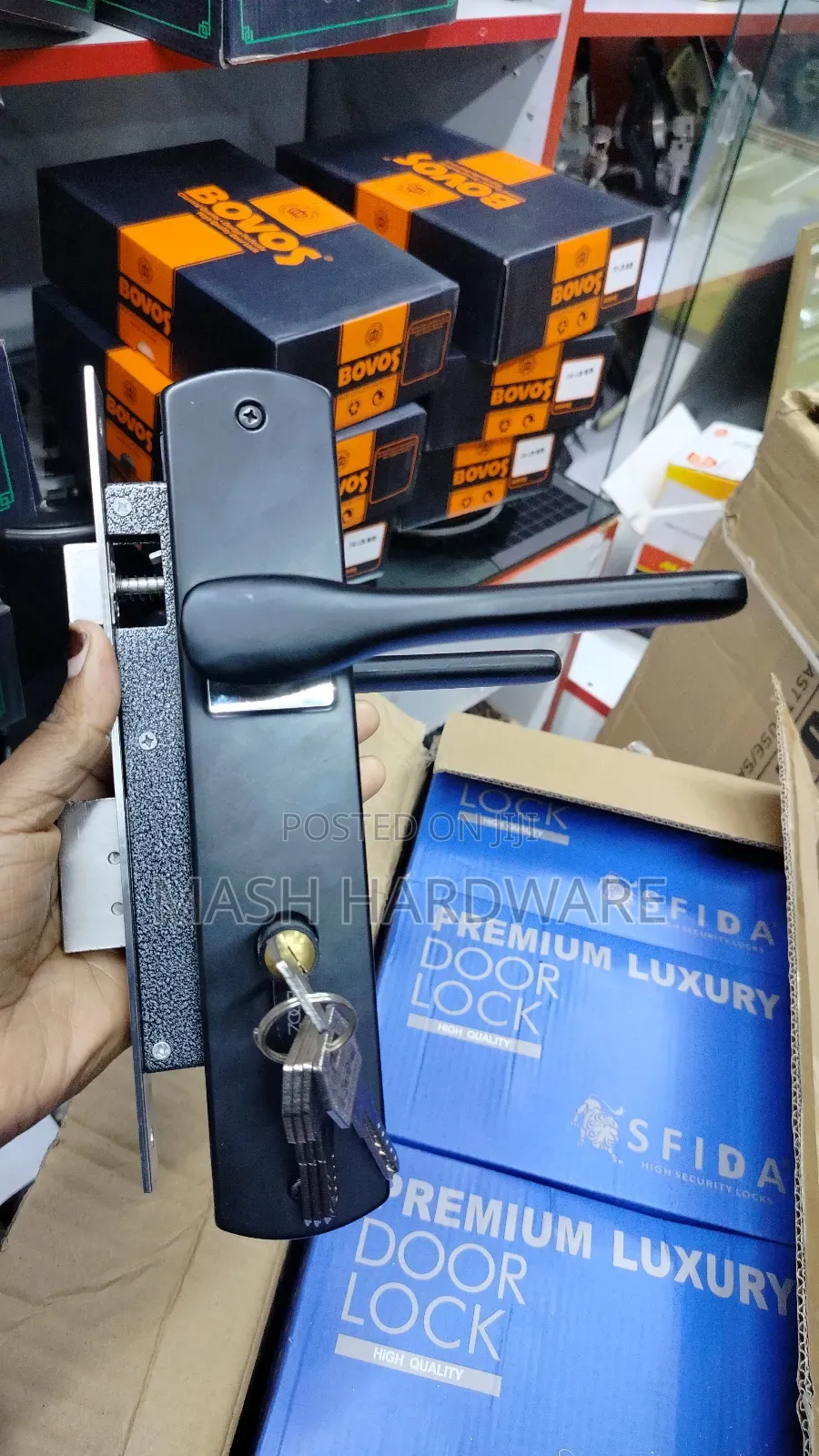 Verified Security Booz Door Lock