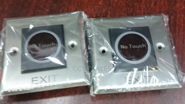 No Touch Exit Button:Aluminium,With Led Light