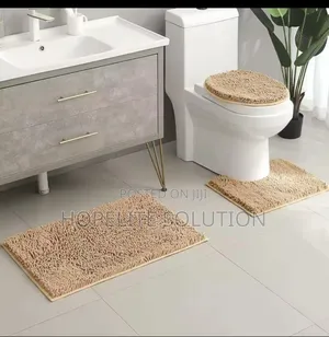 3 in 1 Fluffy Toilet Mat