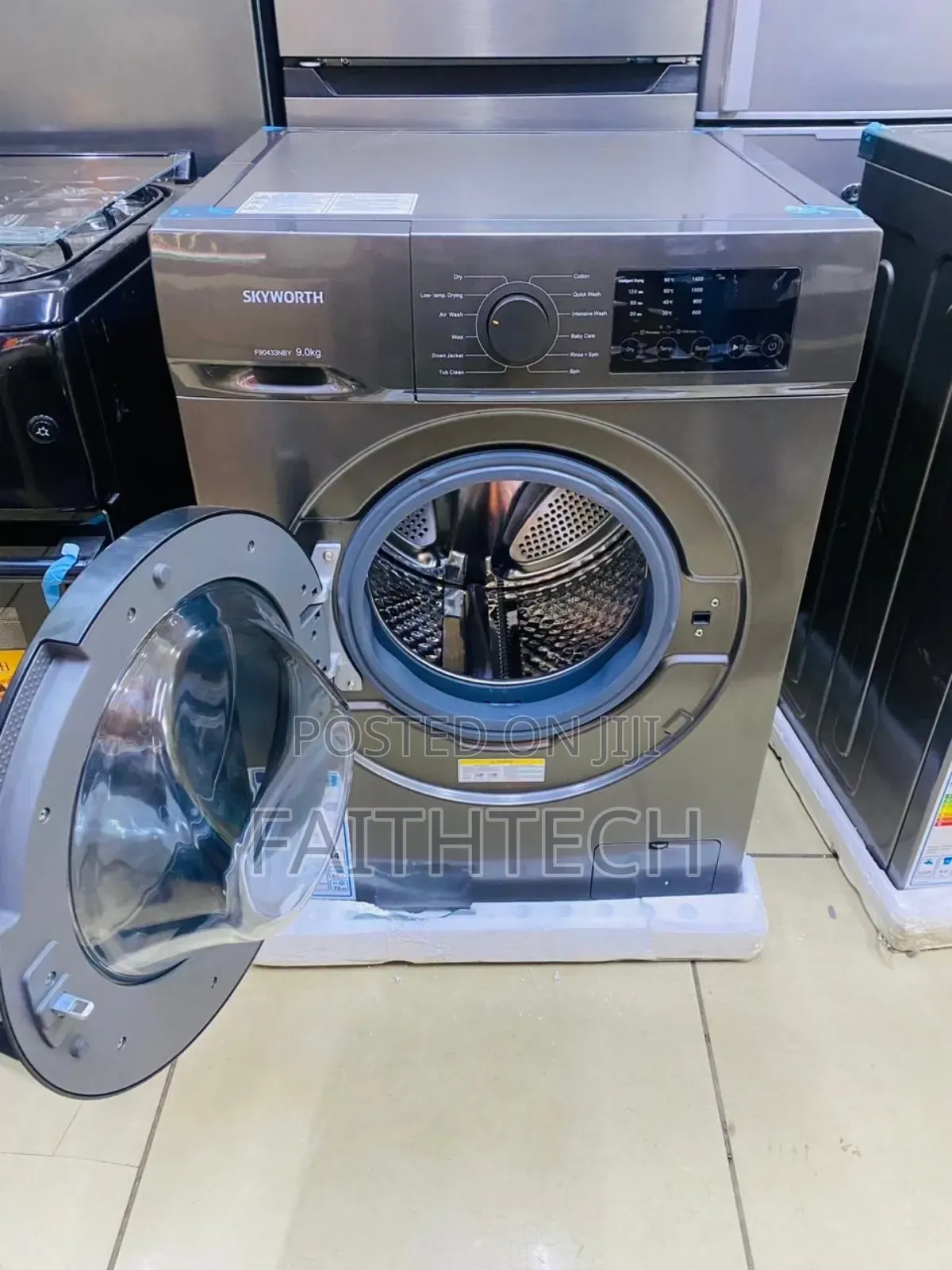Skyworth 8kg Front Load Wash and Spin Machine