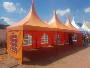Orange 150 Seater Tent. - main view