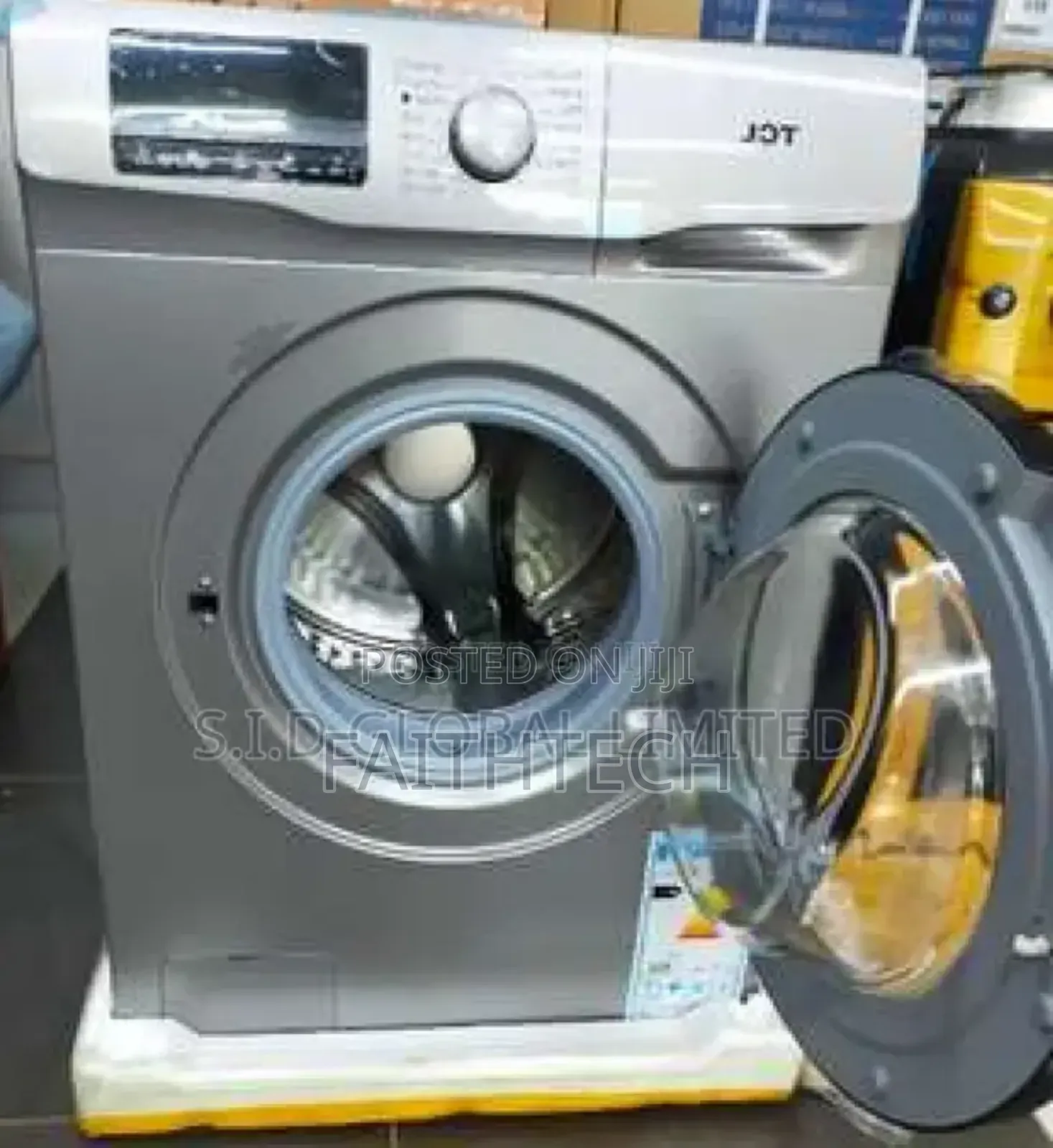 8kg TCL Front Load Wash and Spin Washing Machine
