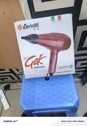 Electric Blow Dryer -zeriotti Gek 3800