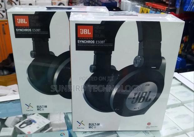 JBL E50bt Headphones. - main view