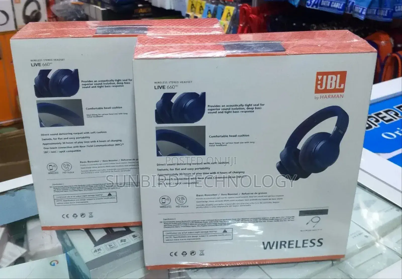 JBL Live 660 Nc Headphones
