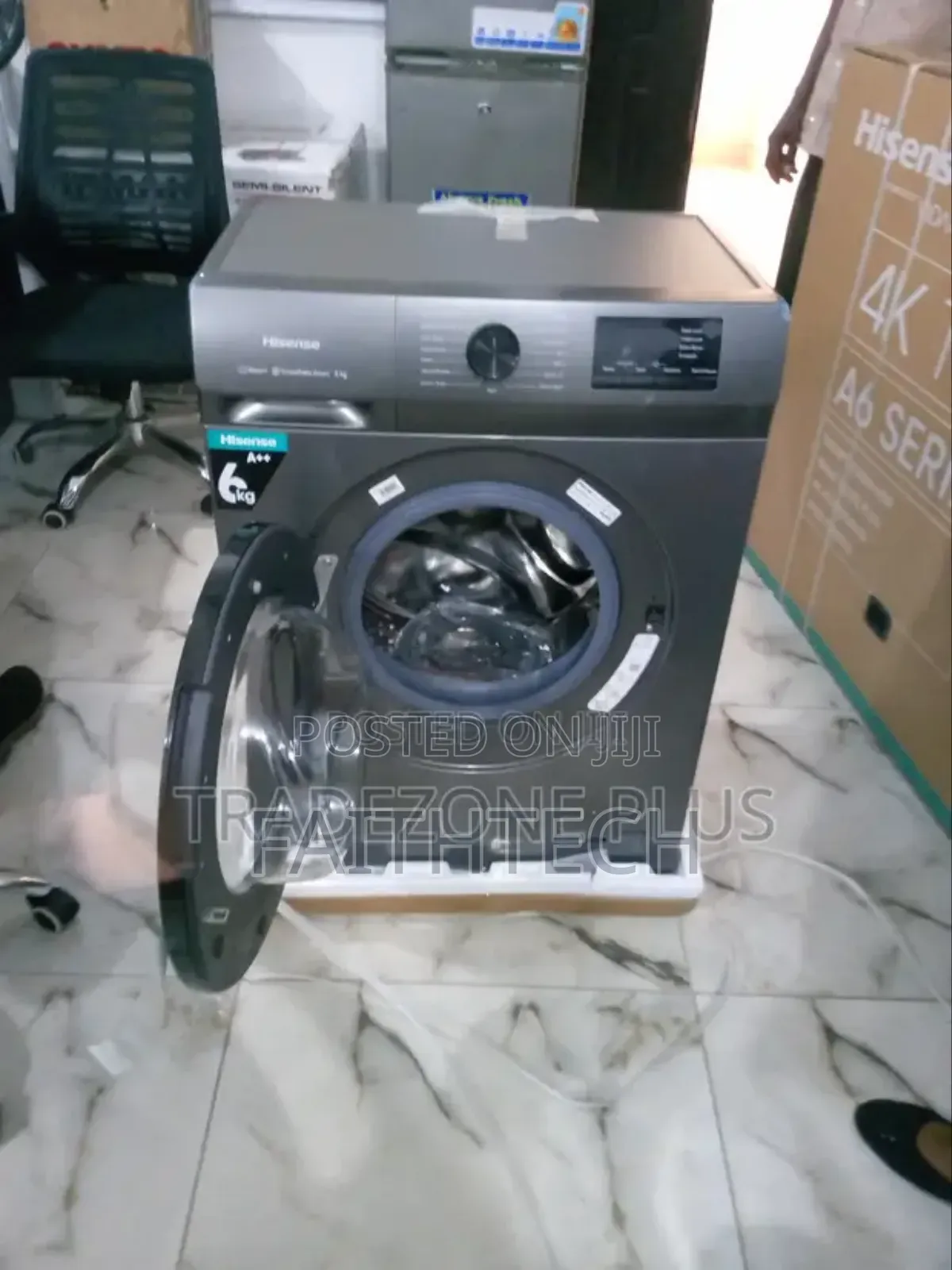Hisense 6kg Front Load Wash and Spin Washing Machine