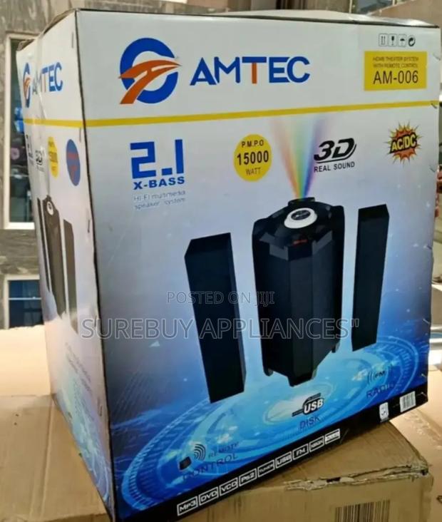 Amtec Am-006 15000w X-Bass Subwoofer Multimedia