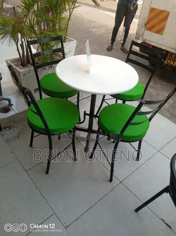 __Green Simple Restaurant Chairs - main view