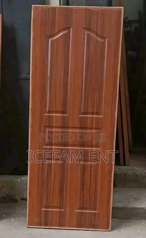 Laminated Mahogany Flash Door/5panel Embozed Door - main view