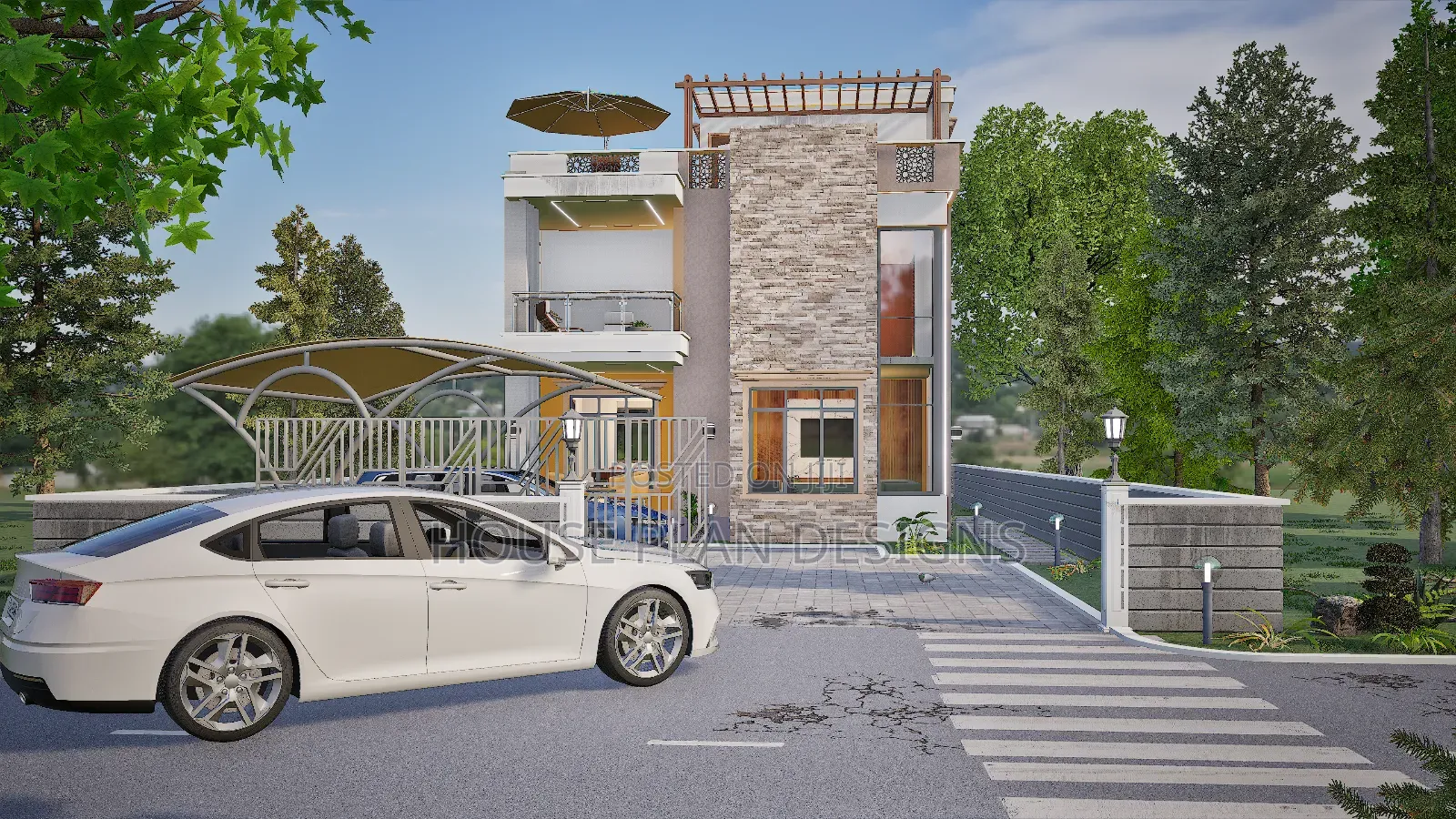 4 Bedroom House Design Plan
