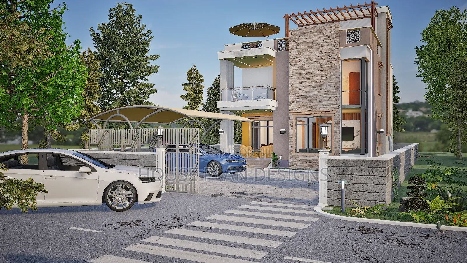 4 Bedroom House Design Plan