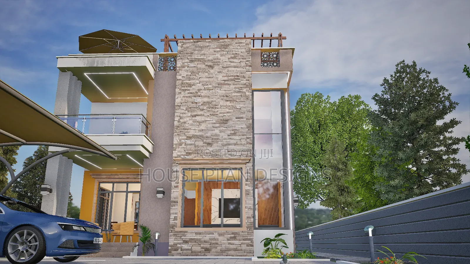 4 Bedroom House Design Plan