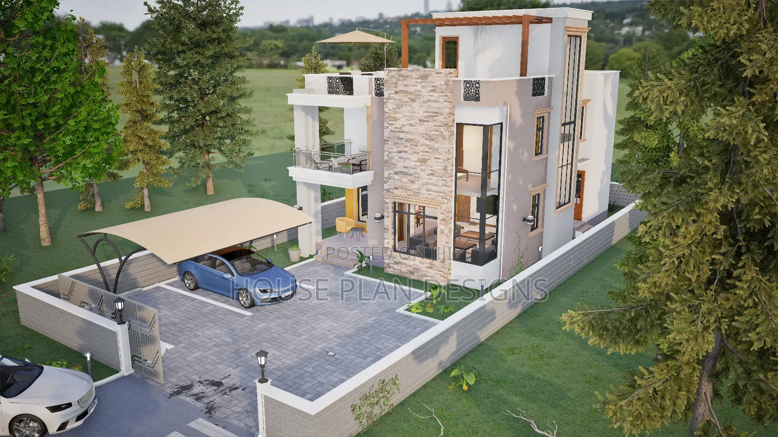 4 Bedroom House Design Plan