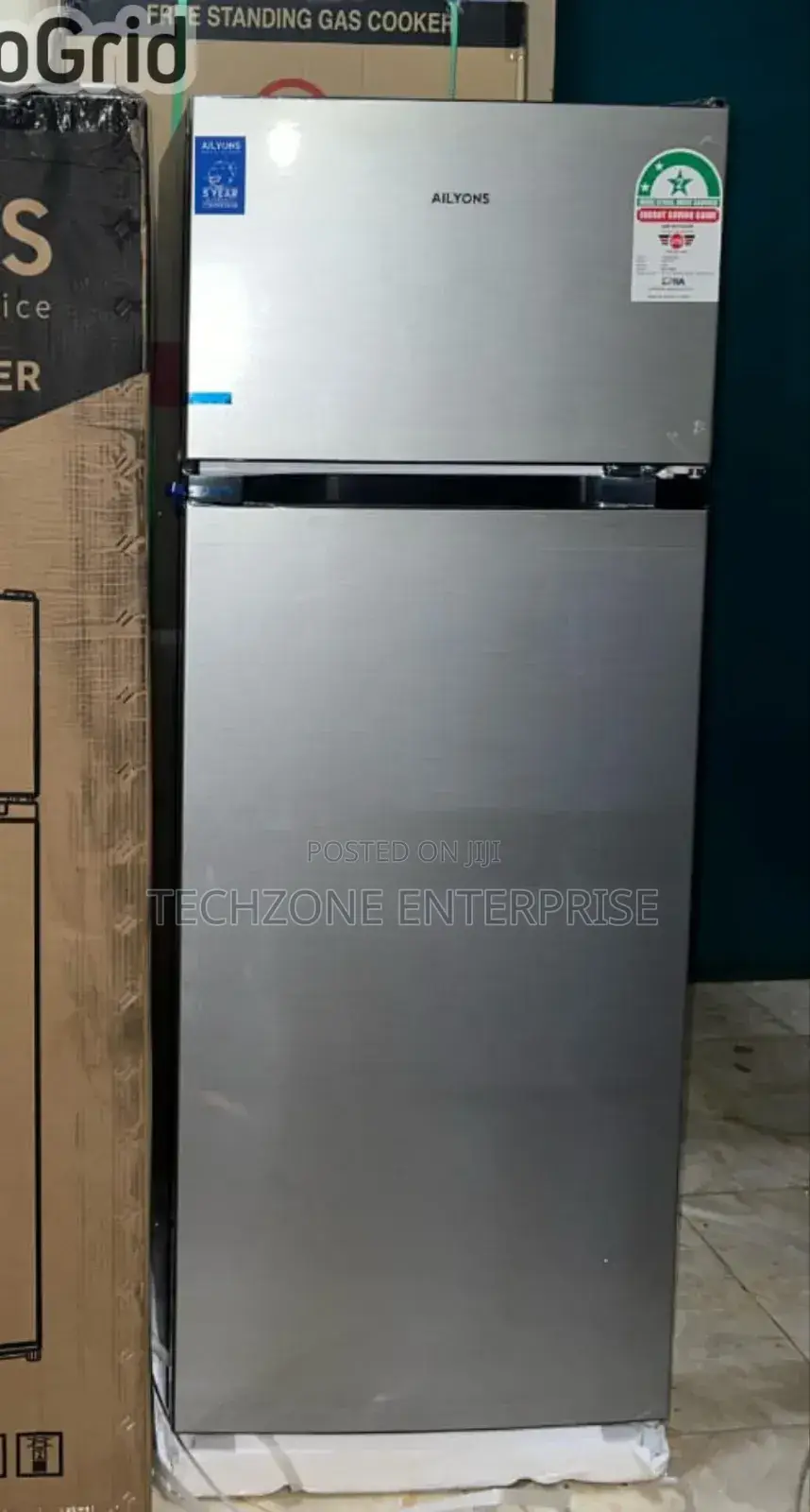 Ailyons Arf-216 216l Double-Door Fridge Quiet Operation