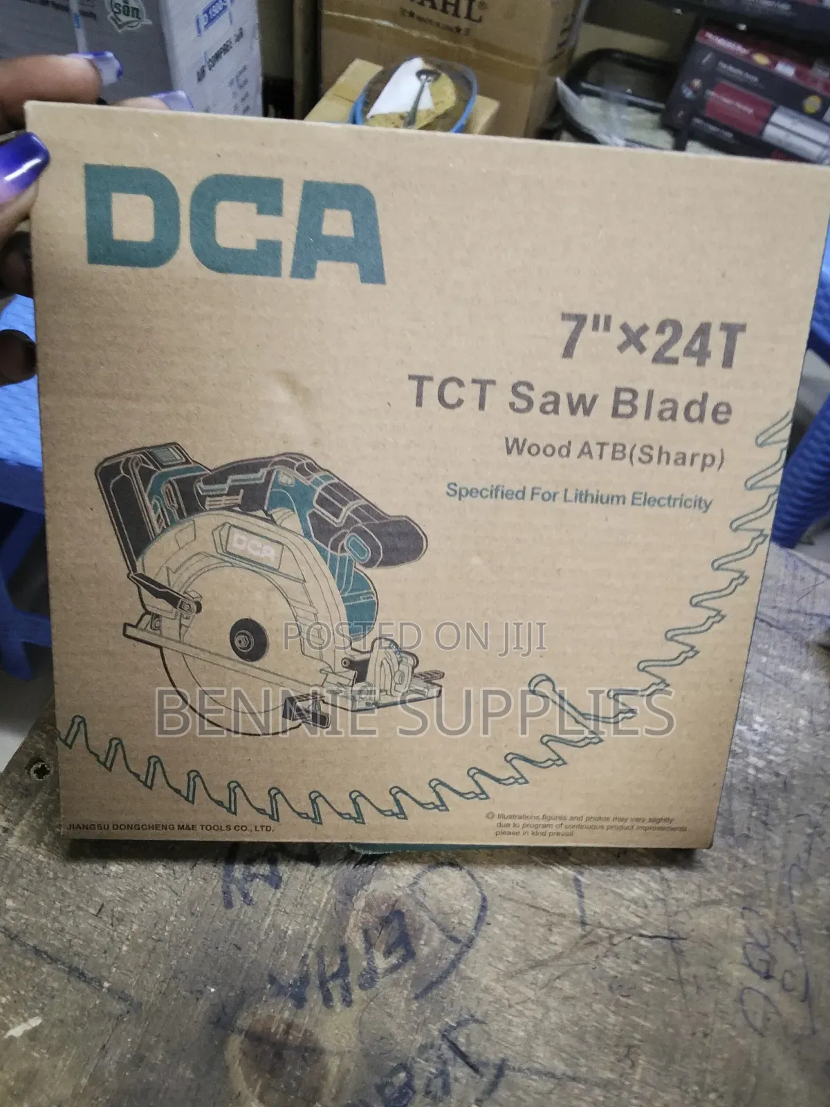 Available Dca Cutting Blade for Wood 7"
