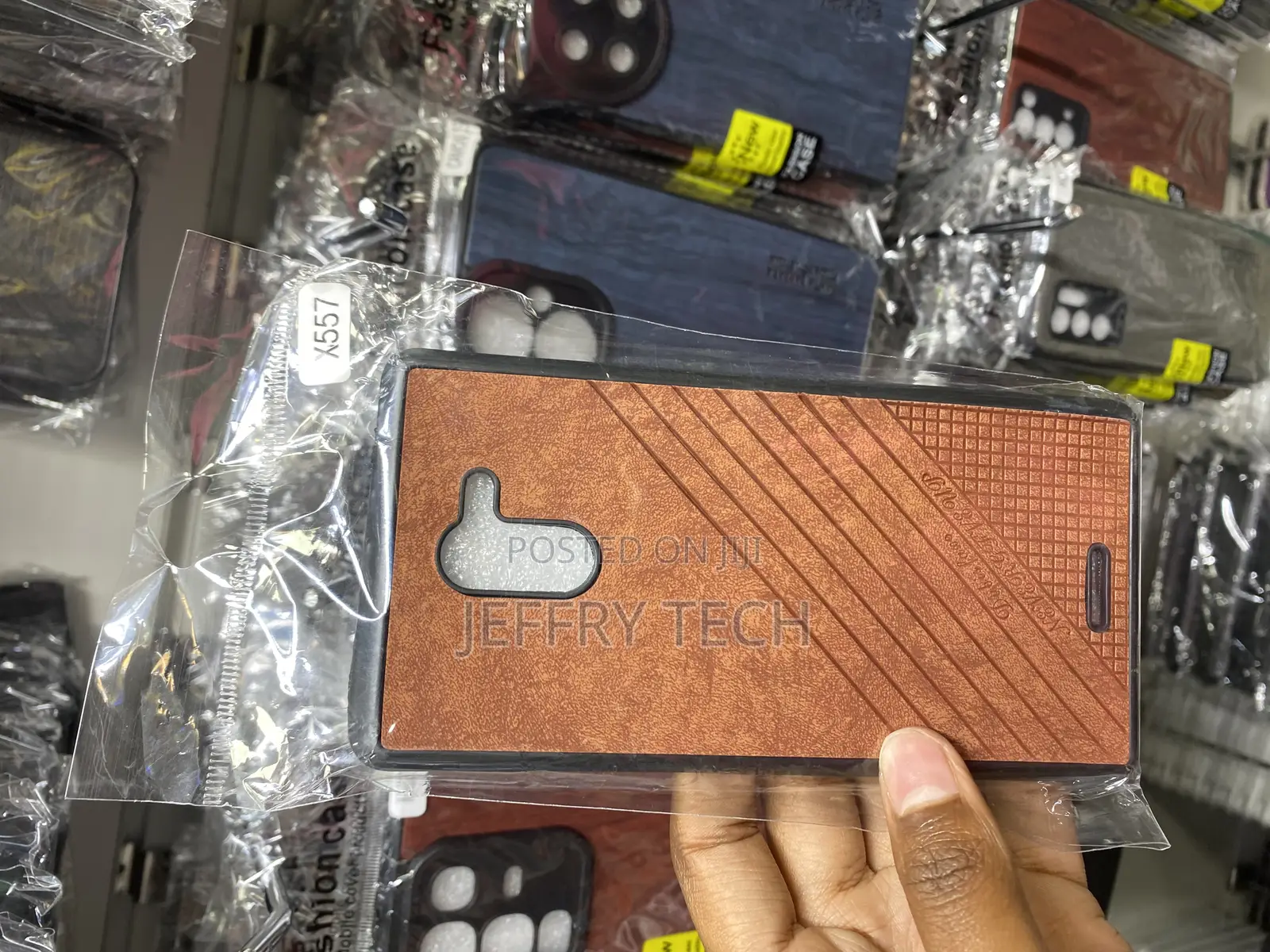 Riyln Pu Leather Compatible With Infinix Hot 4 X557 Case