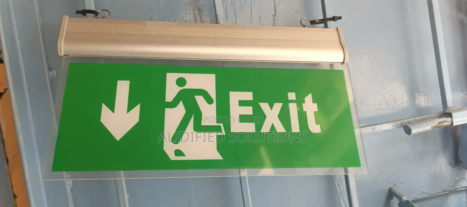 Led Exit Light<>Rechargeable Exit