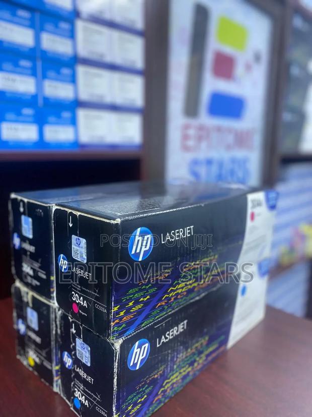 Hp Color Laserjet Cp2025 Toner Hp304a Yield Above 3,500
