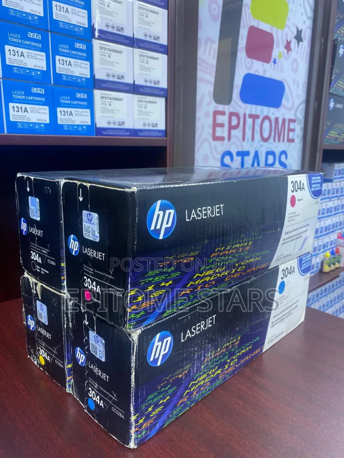 Hp Color Laserjet Cp2025n Toner Hp304a Yield Above 3,500
