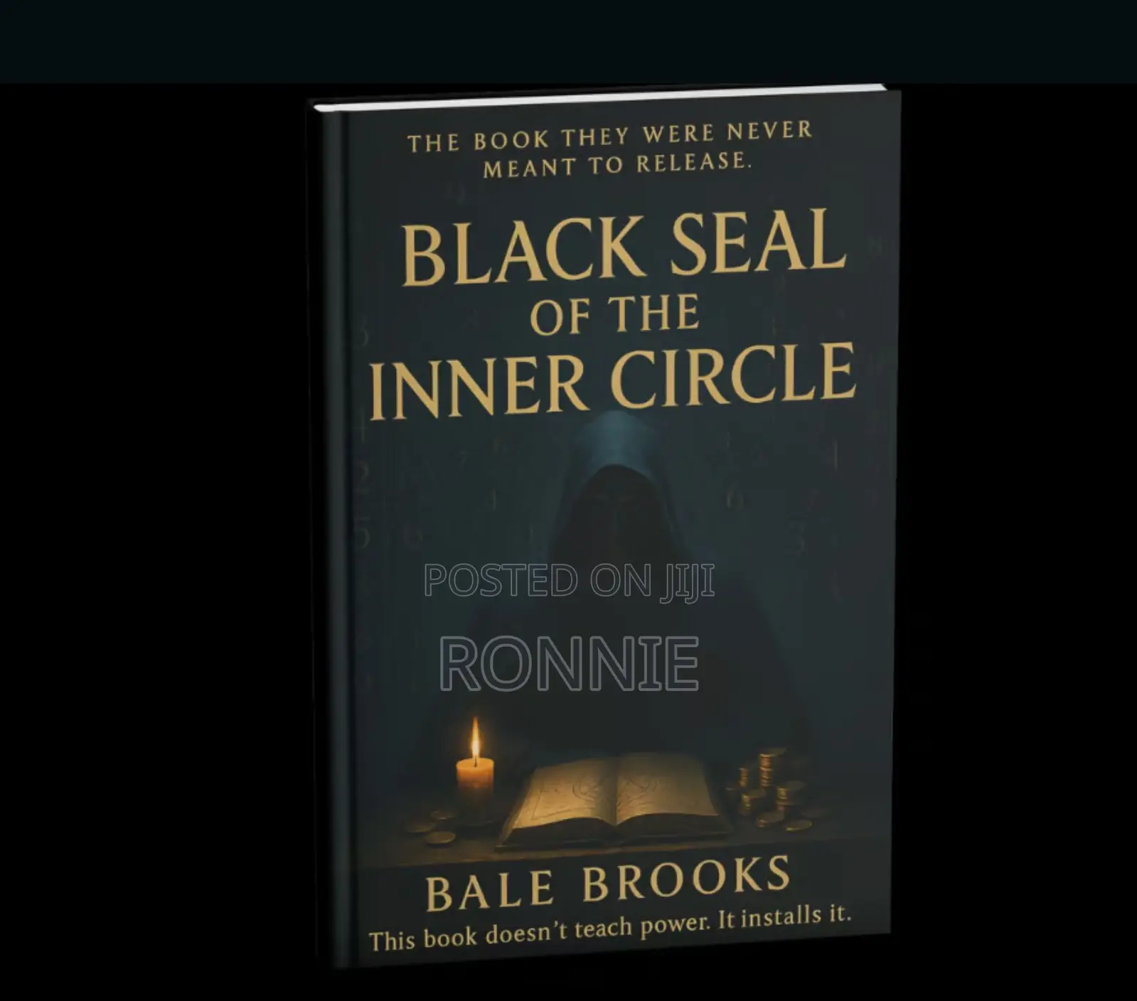 "Black Seal of the Inner Circle" Book by Bale Brooks