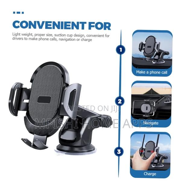 *360° Degree Rotating Car Mobile Phone Holder - thumbnail 5