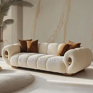3 Seater Bubble Set With Through Pillows