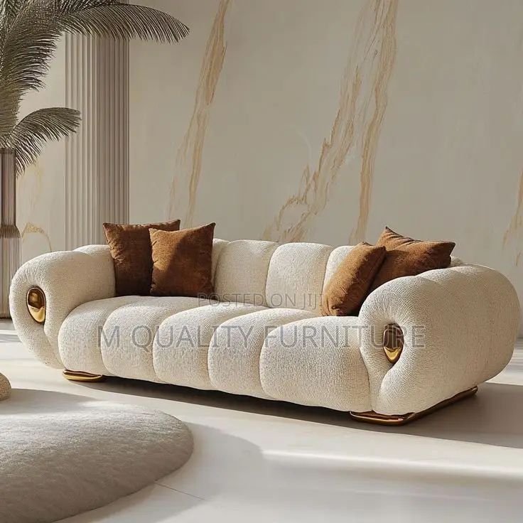 3 Seater Bubble Set With Through Pillows