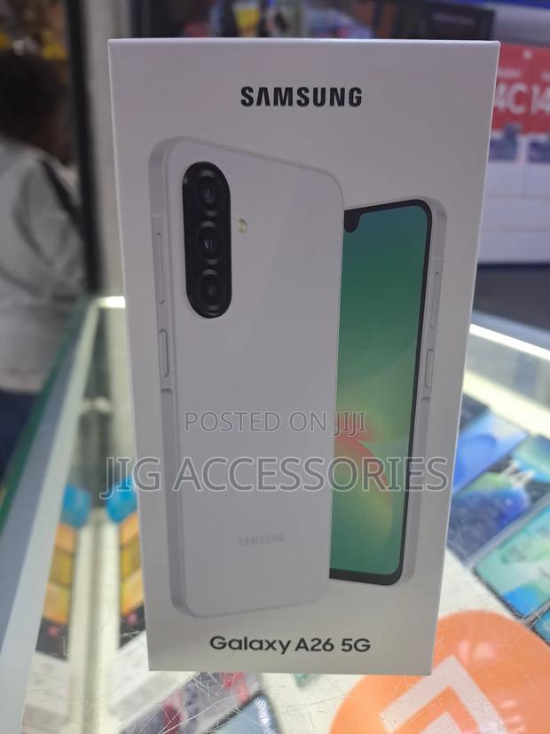 New Samsung Galaxy A26 128 GB White - main view