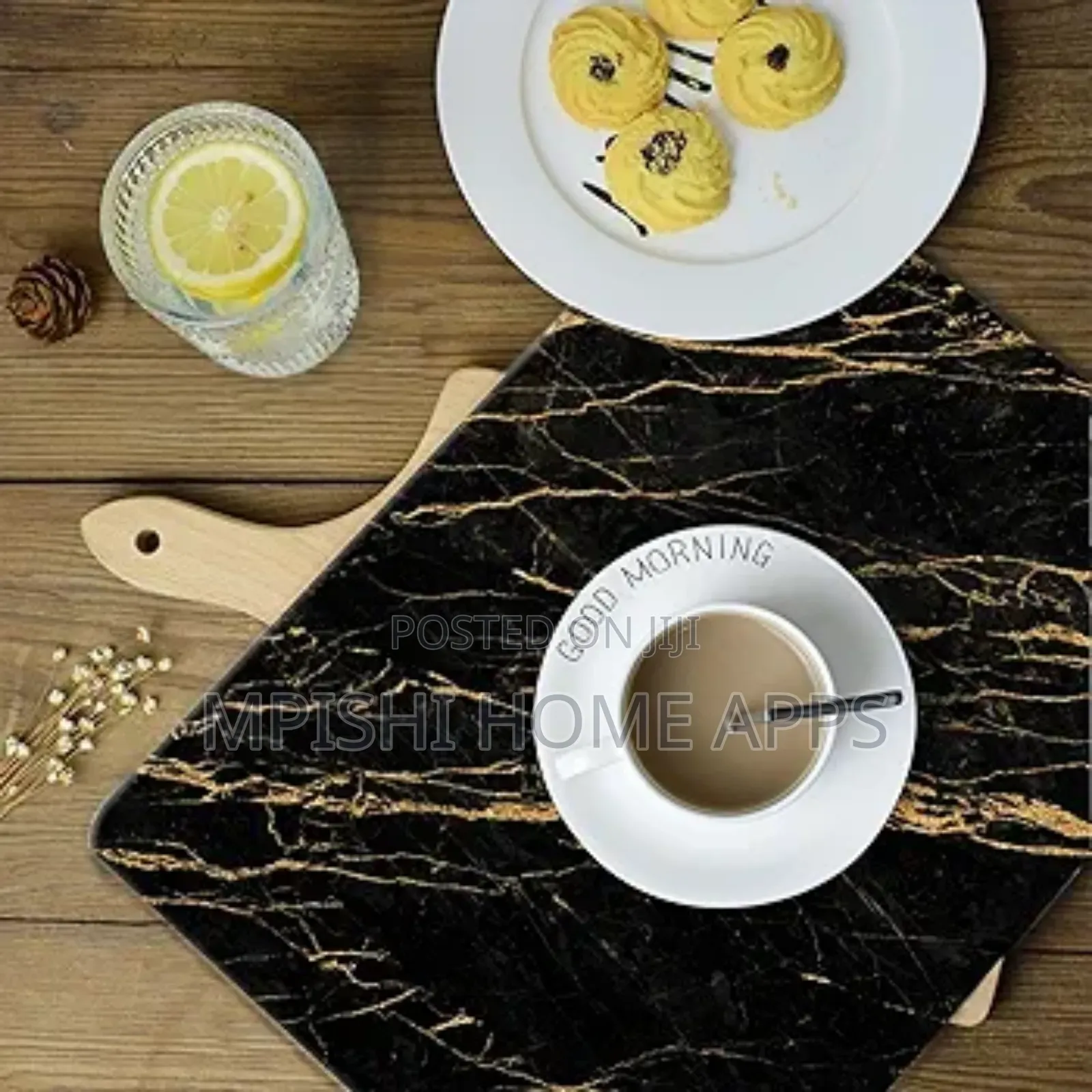 6pcs Marble Profile Table Mats Now Available