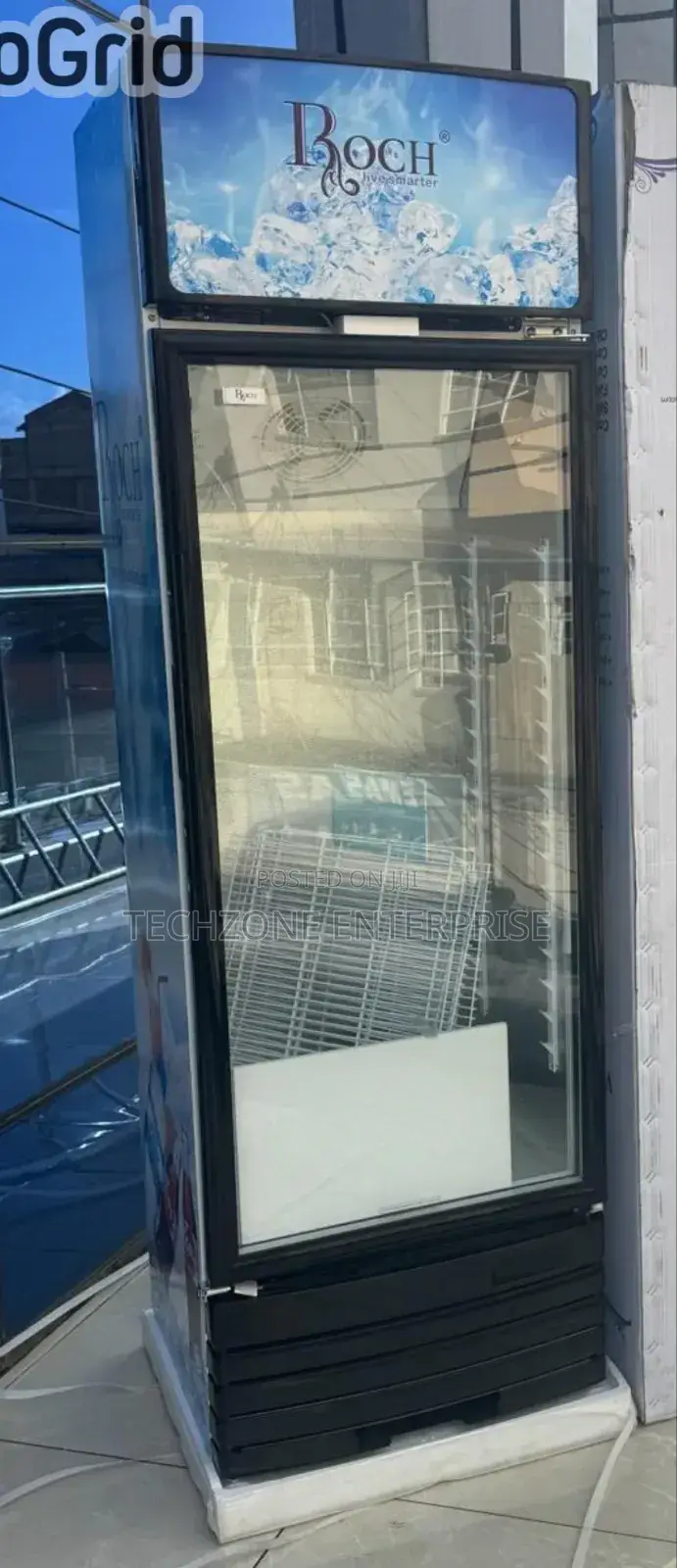 Roch (Rsf-350) 279l Showcase Single Door Fridge Chiller