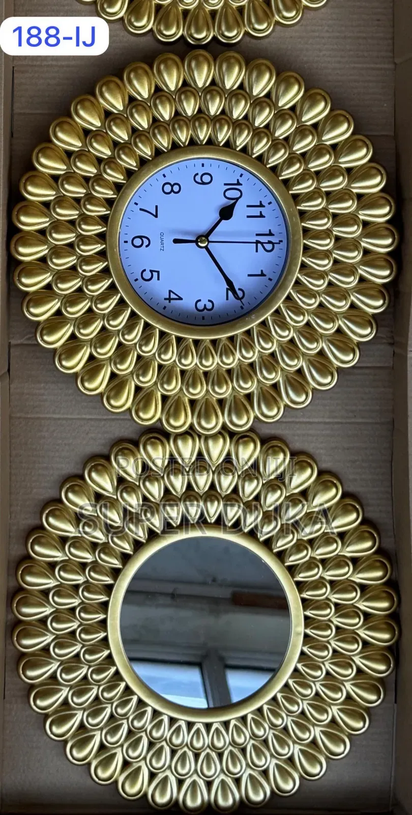 Clocks.Three-piece Decorative Set.Model: *188-Ij*