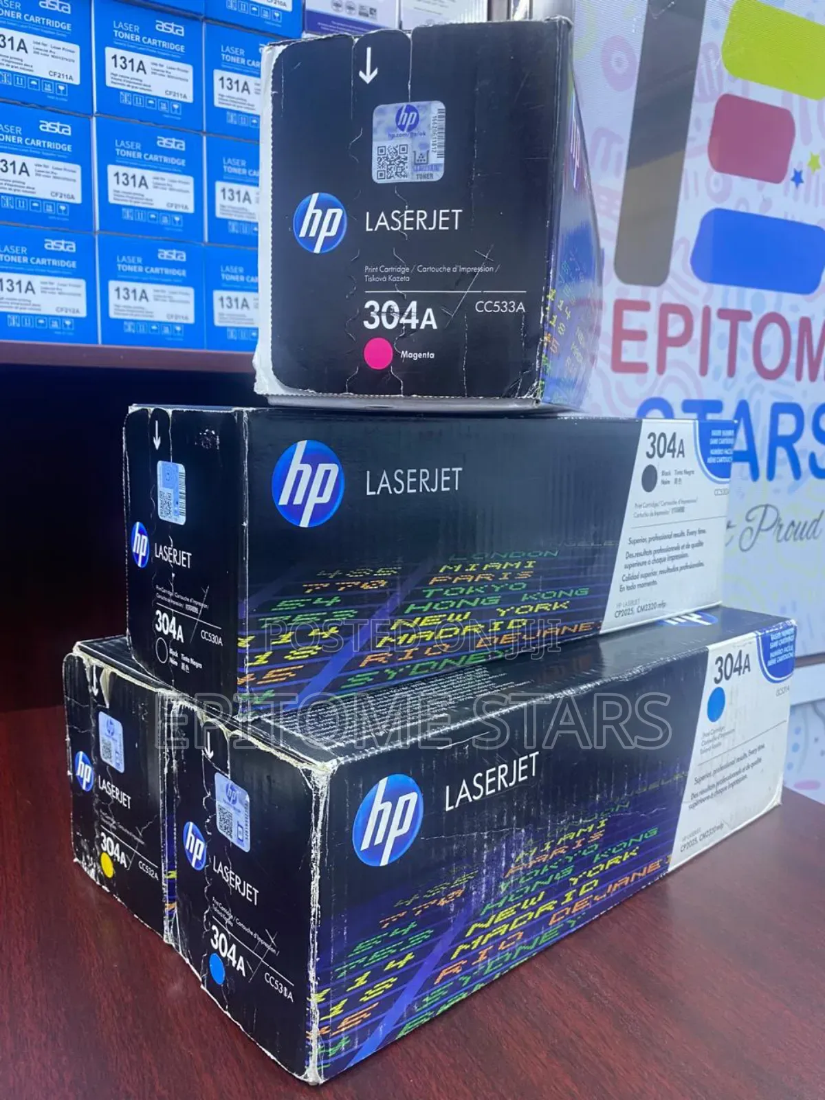 Hp 304a(Cc530a) For Hp Laserjet Cp2025n Yield Above 3,500