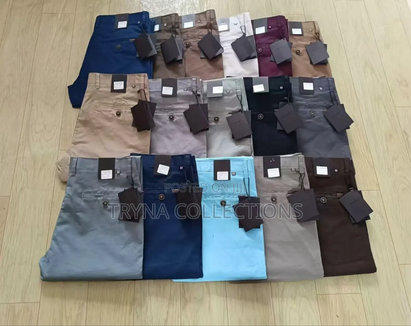 Slim Fit Stretchy Khaki Pants