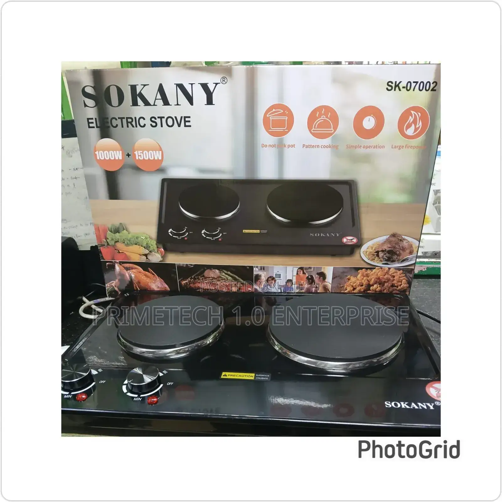 Sokany Double Induction Cooker