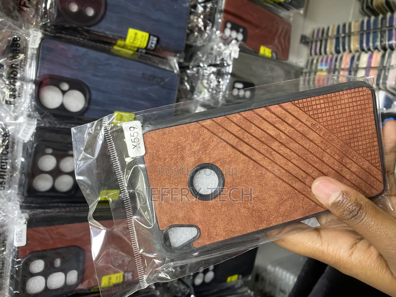 Hamingliy Leather Back Cover for Infinix Hot 5 (X559