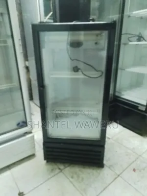 Small Shop Black Display Fridge