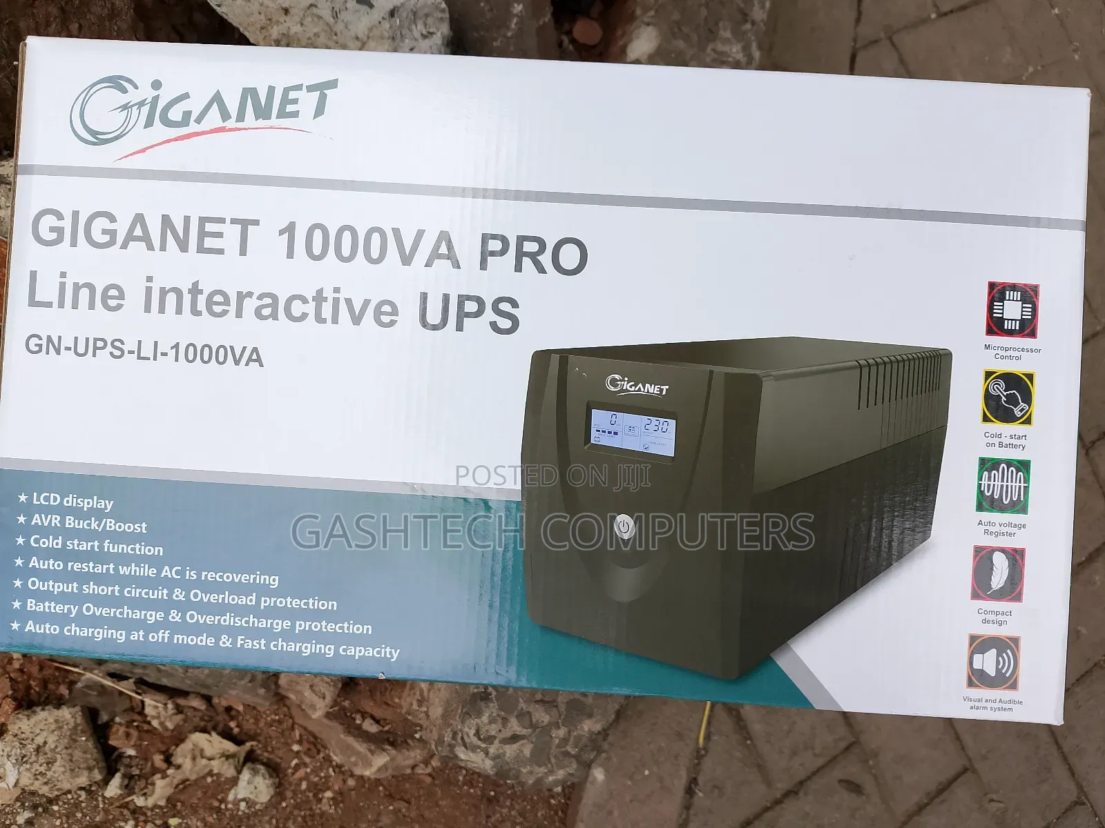 Giganet Li Series 1000va Ups Giganet Li-1000va