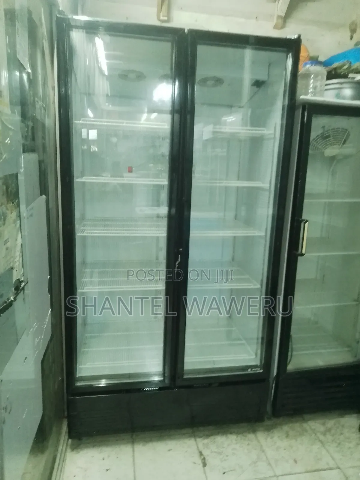 Big Shop Double Door Display Fridge