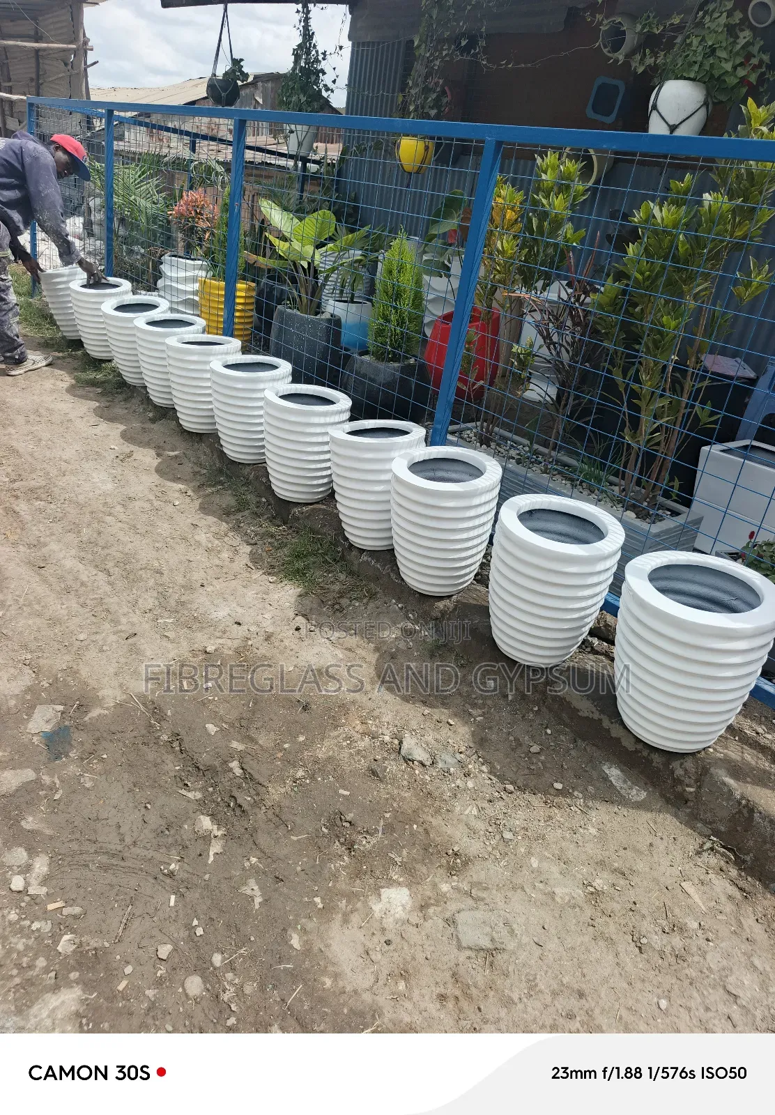 Fibreglass Flower Pots