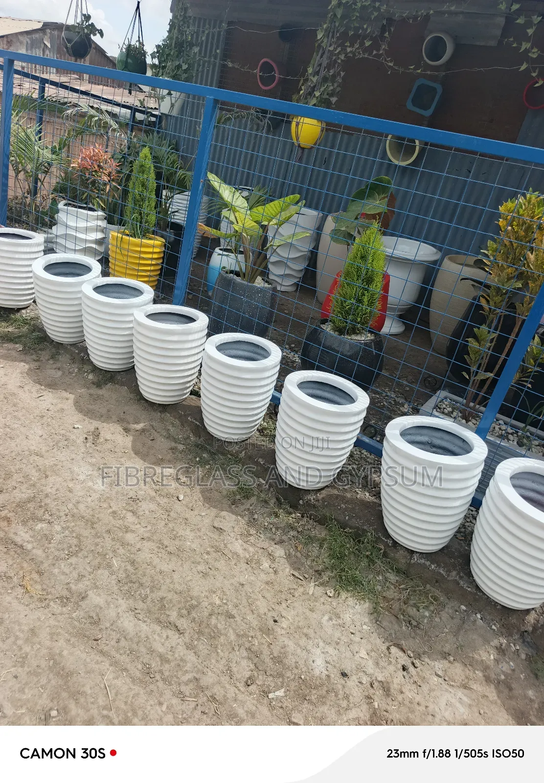 Fibreglass Flower Pots