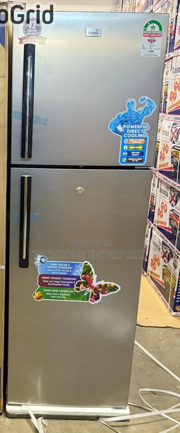 Icona 275 Litres Nofrost Double Door Fridge With Low Noise