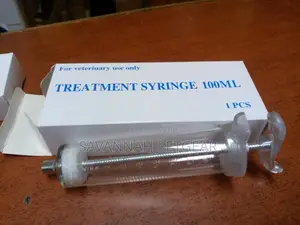 100ml Veterinary Treatment Syringe - Reusable Syringe