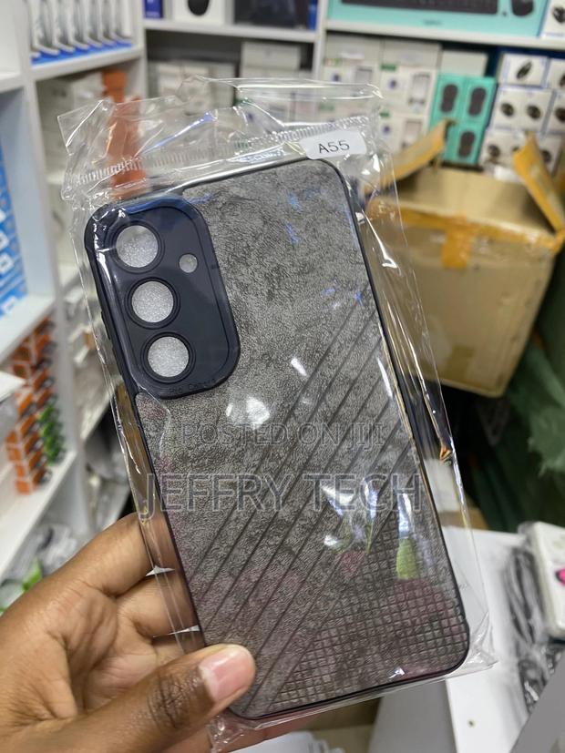 Piyos Leather Back Cover for Samsung Galaxy A55 - main view