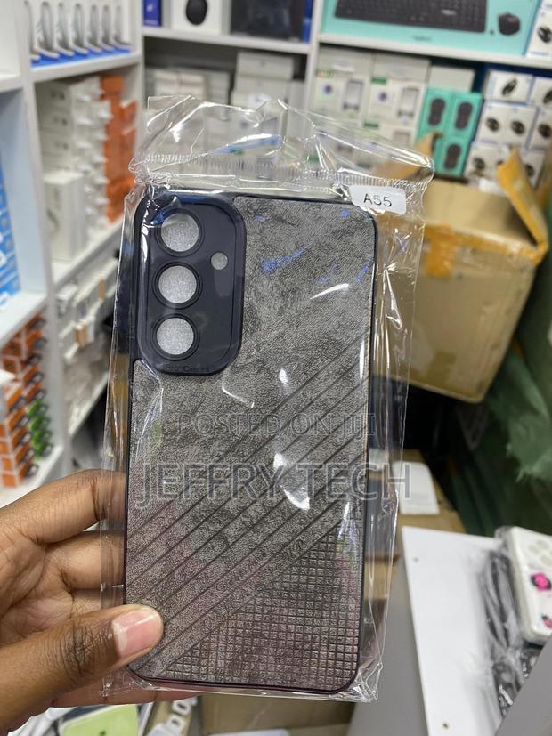 Piyos Leather Back Cover for Samsung Galaxy A55 - thumbnail 3